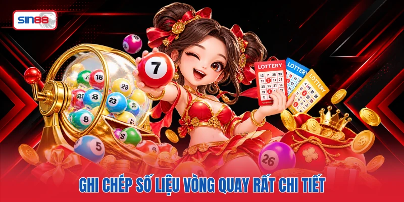 Ghi chép số liệu vòng quay rất chi tiết