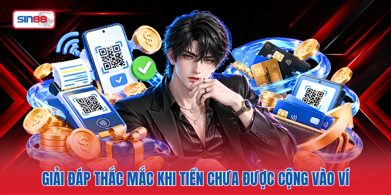 Giải đáp thắc mắc khi tiền chưa được cộng vào ví
