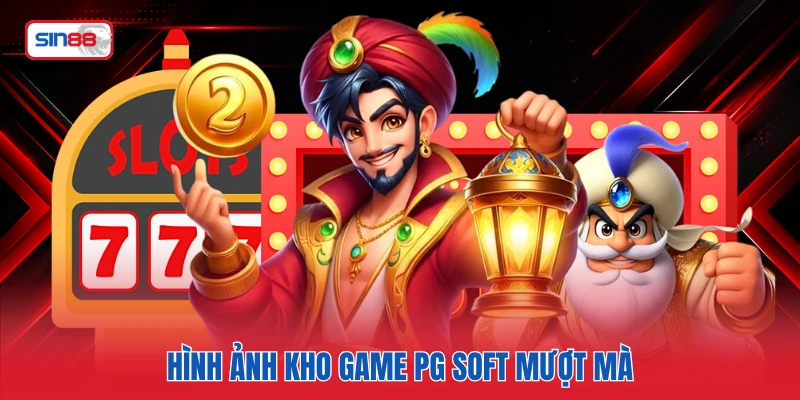 Hình ảnh kho game PG Soft mượt mà