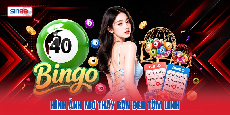 Hình ảnh mơ thấy rắn đen tâm linh
