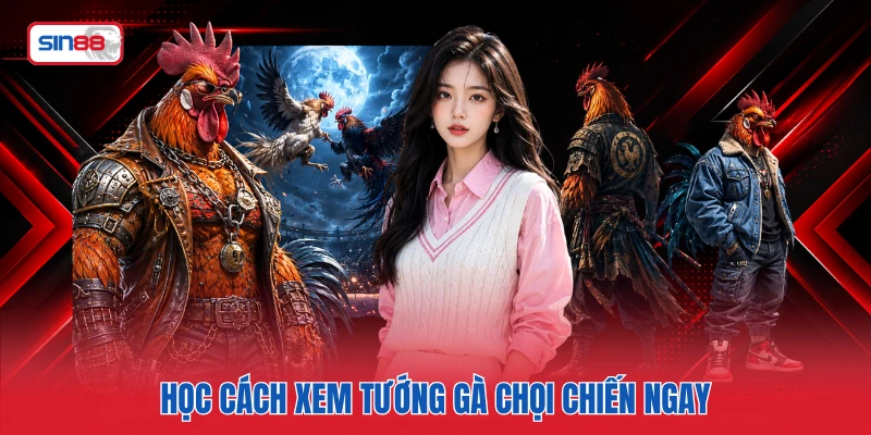 Học cách xem tướng gà chọi chiến ngay