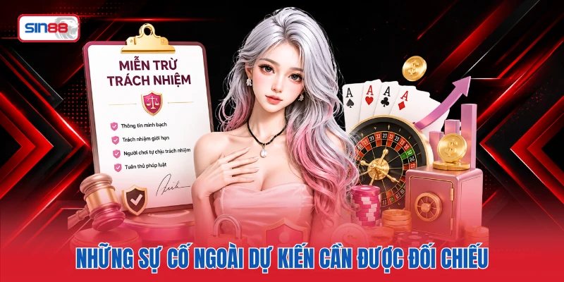 Những sự cố ngoài dự kiến cần được đối chiếu